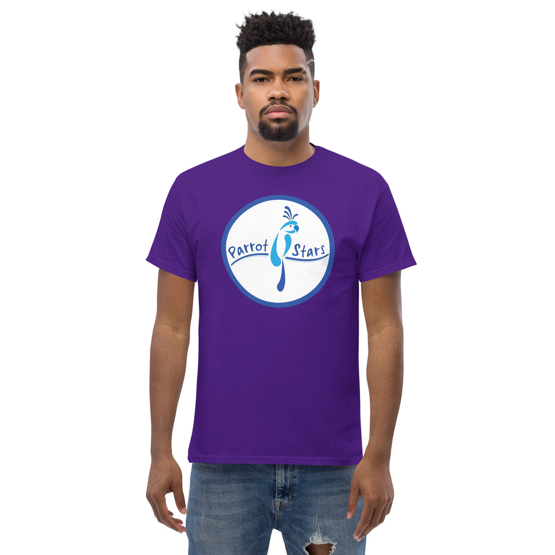 Parrot Stars T-Shirt - Royal Purple
