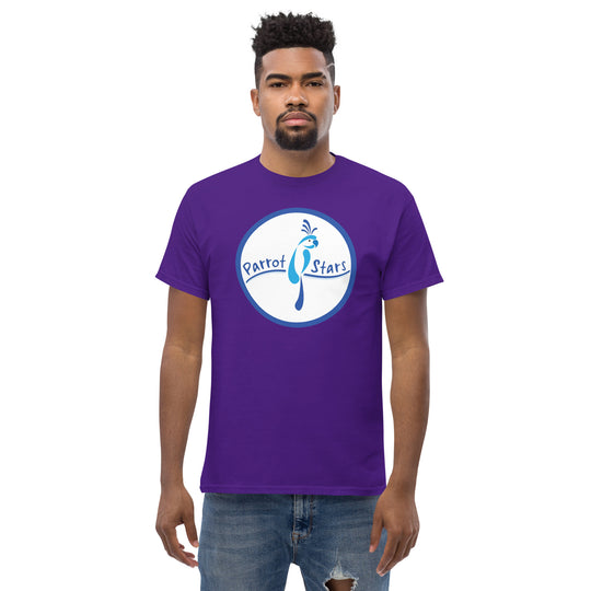 Parrot Stars T-Shirt - Royal Purple
