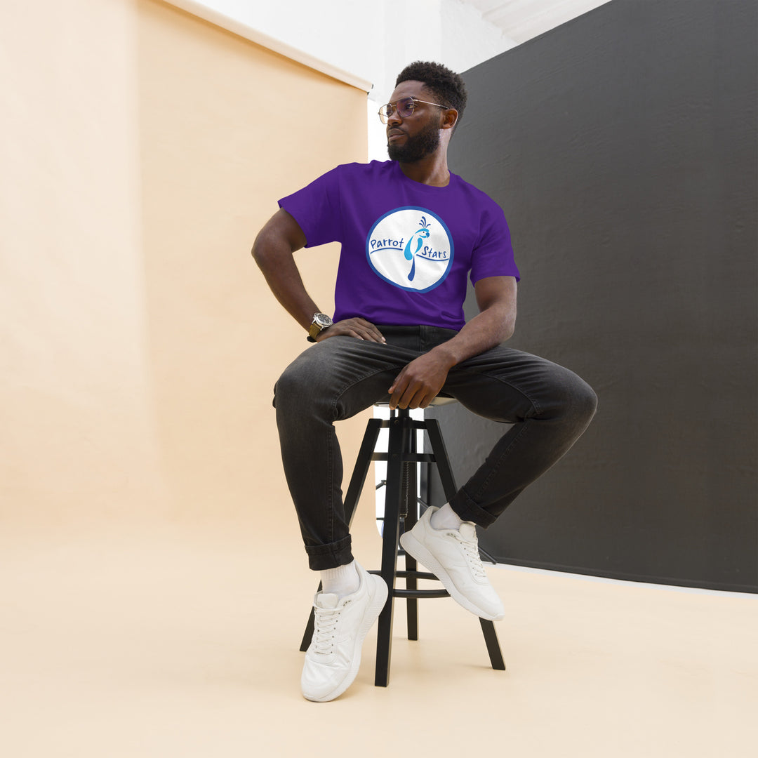 Parrot Stars T-Shirt - Royal Purple