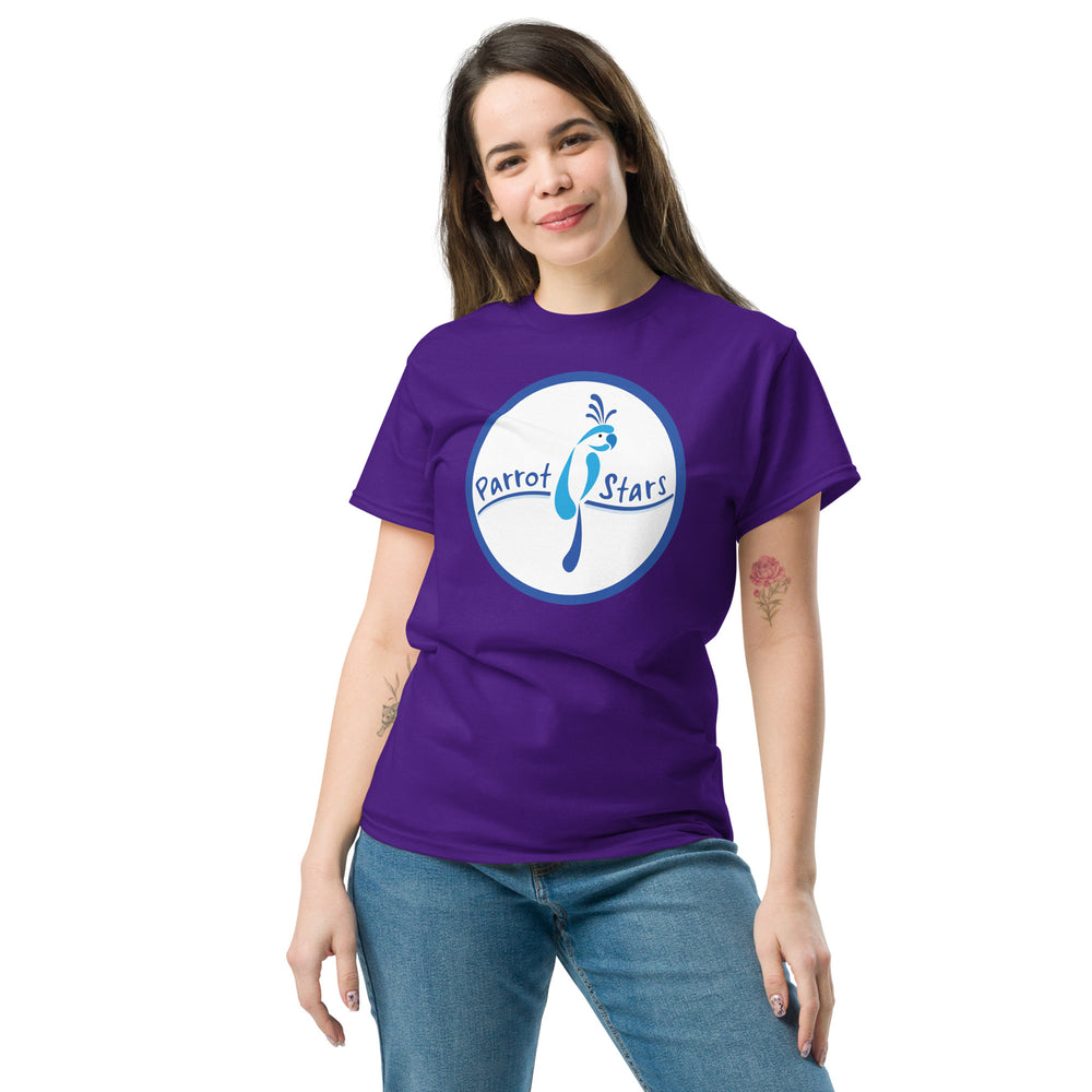 Parrot Stars T-Shirt - Royal Purple