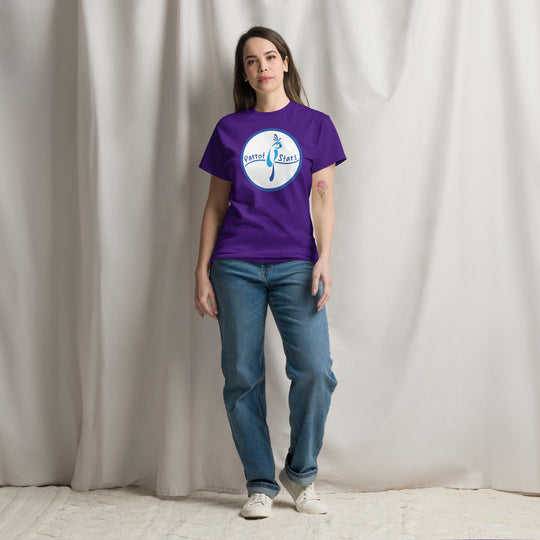 Parrot Stars T-Shirt - Royal Purple