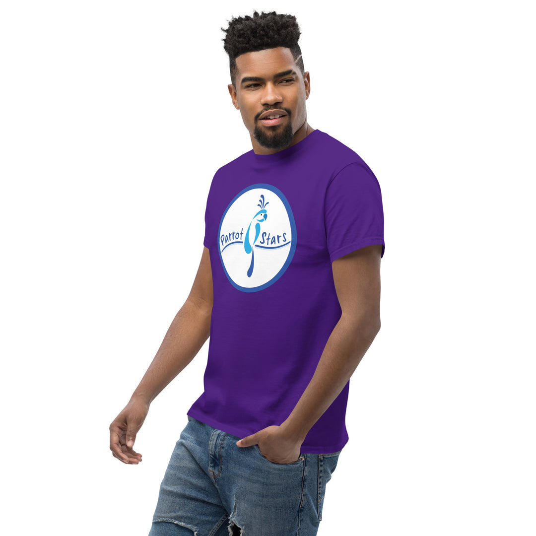 Parrot Stars T-Shirt - Royal Purple