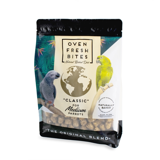 Oven fresh 2025 bites parrot food